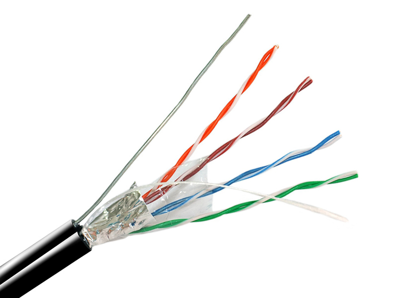 Кабель Optimus F5e-4x2x0.51 Cu (OUT) с тросом